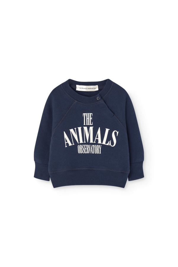 JACKAL BABY SWEATSHIRT NAVY - Posh New York