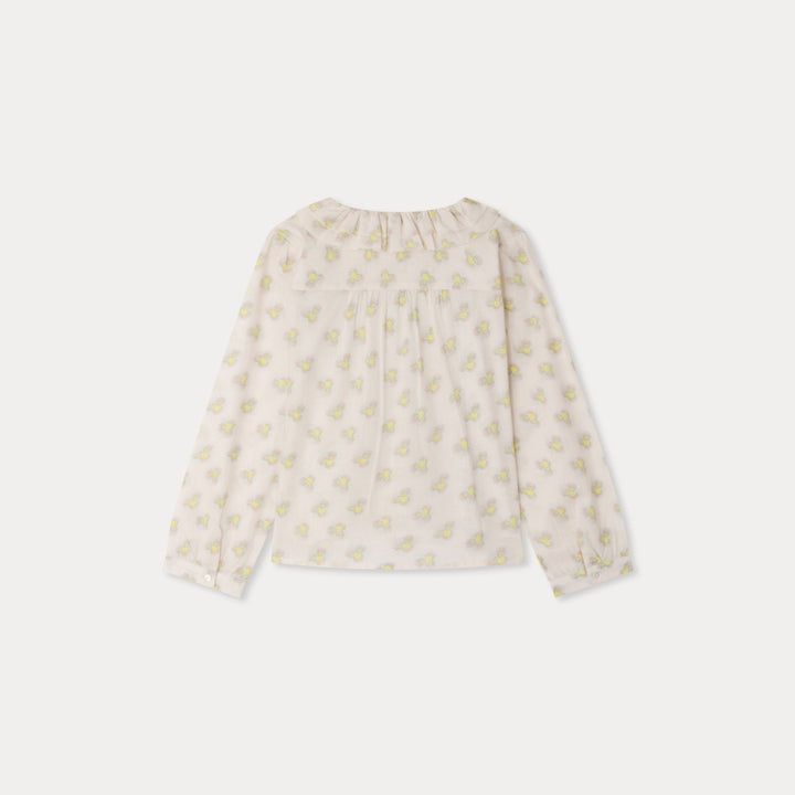 Jaffa Blouse With Ruffle Collar - Imp Anis 639 - Posh New York