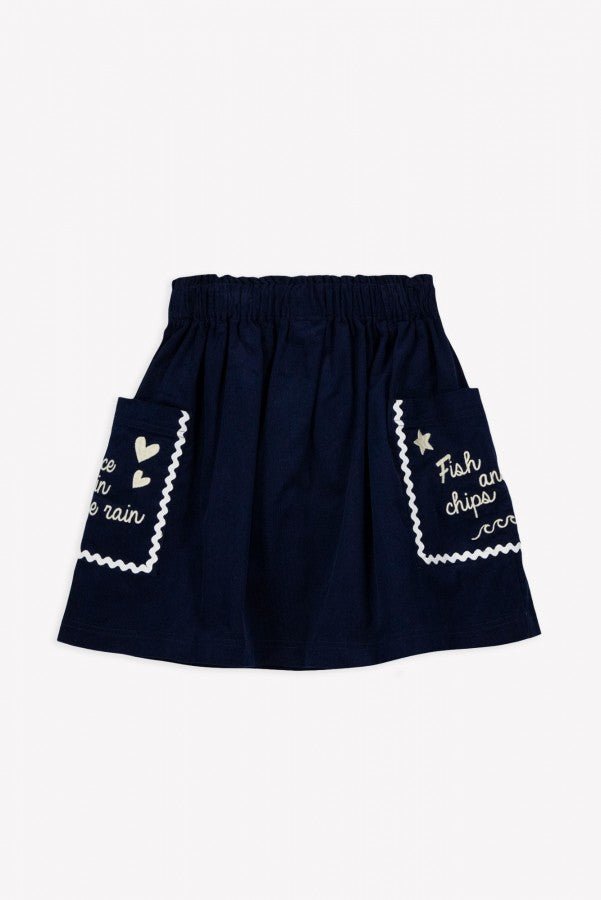 JUPE RUCHE SKIRT - Posh New York