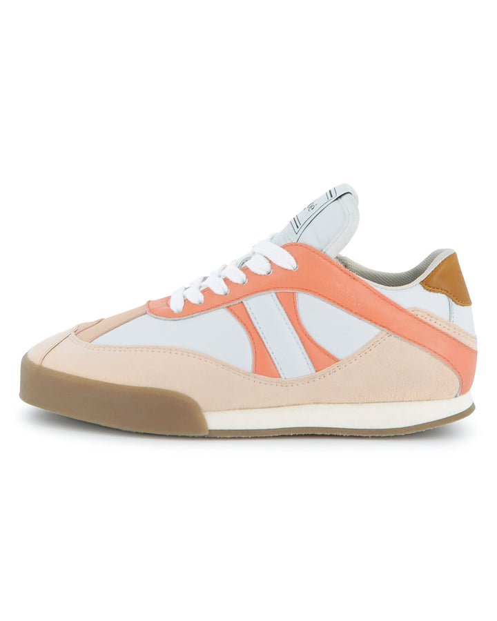 Kick Low Top Sneakers - 43A Apricot - Posh New York