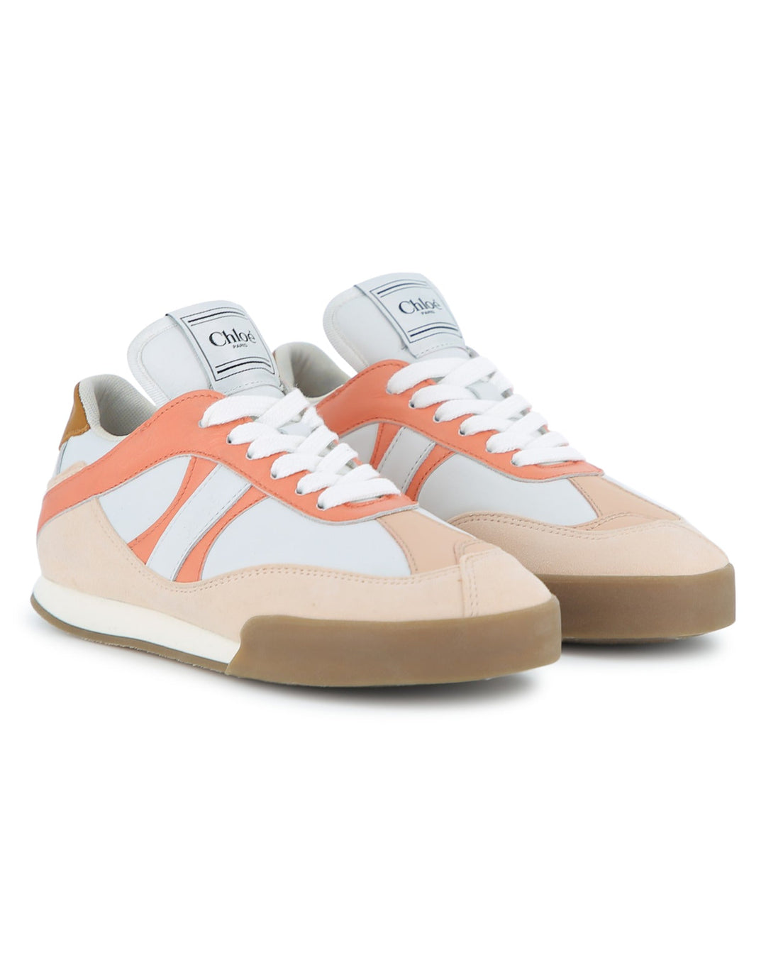 Kick Low Top Sneakers - 43A Apricot - Posh New York