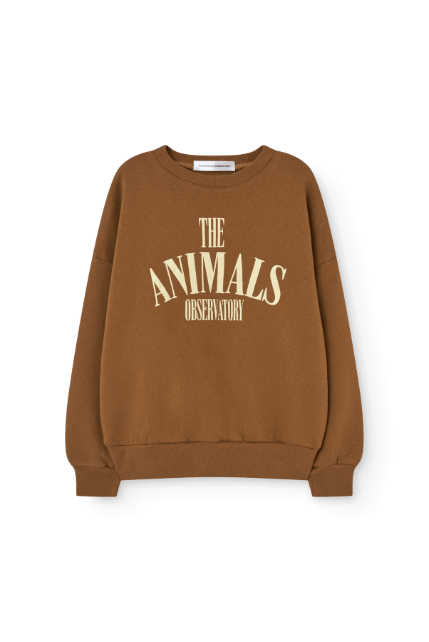 KILLIFISH WARM KID SWEATSHIRT BROWN - Posh New York