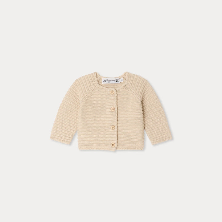 Knit Abid Cardigan - Beige 060 - Posh New York