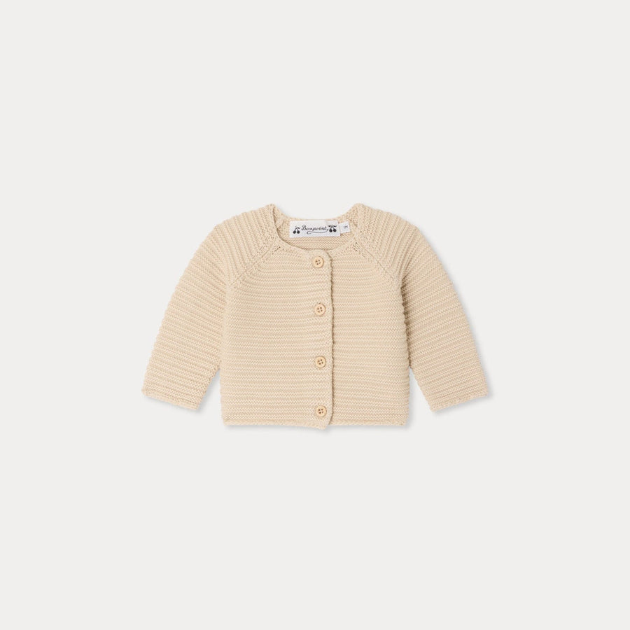 Knit Abid Cardigan - Beige 060 - Posh New York
