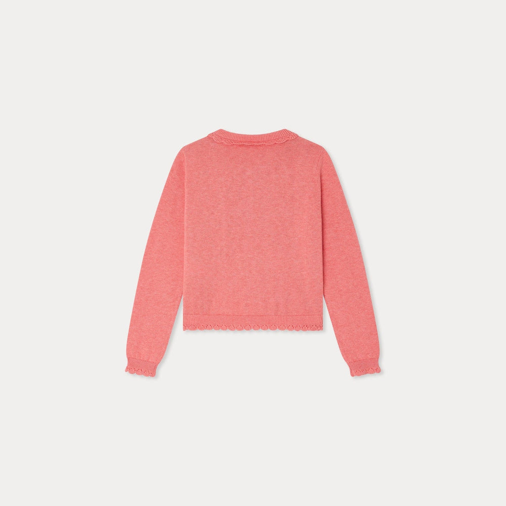 Larita Pink Cardigan - Rose Bonbon 028A - Posh New York