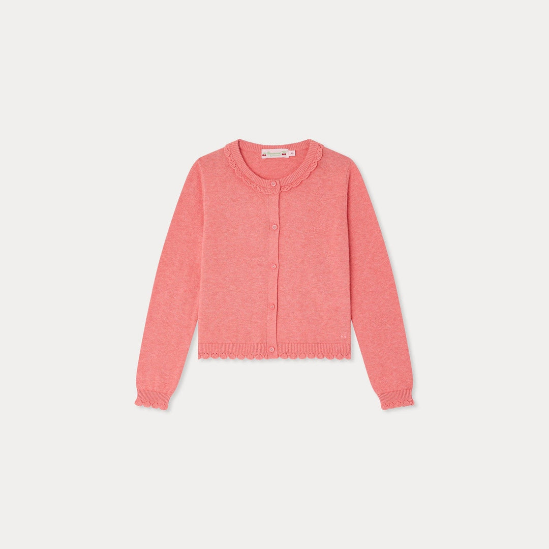 Larita Pink Cardigan - Rose Bonbon 028A - Posh New York