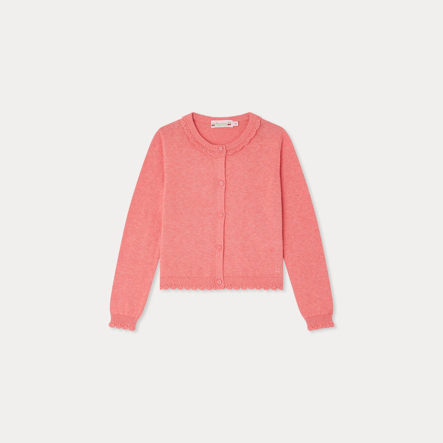 Larita Pink Cardigan - Rose Bonbon 028A - Posh New York