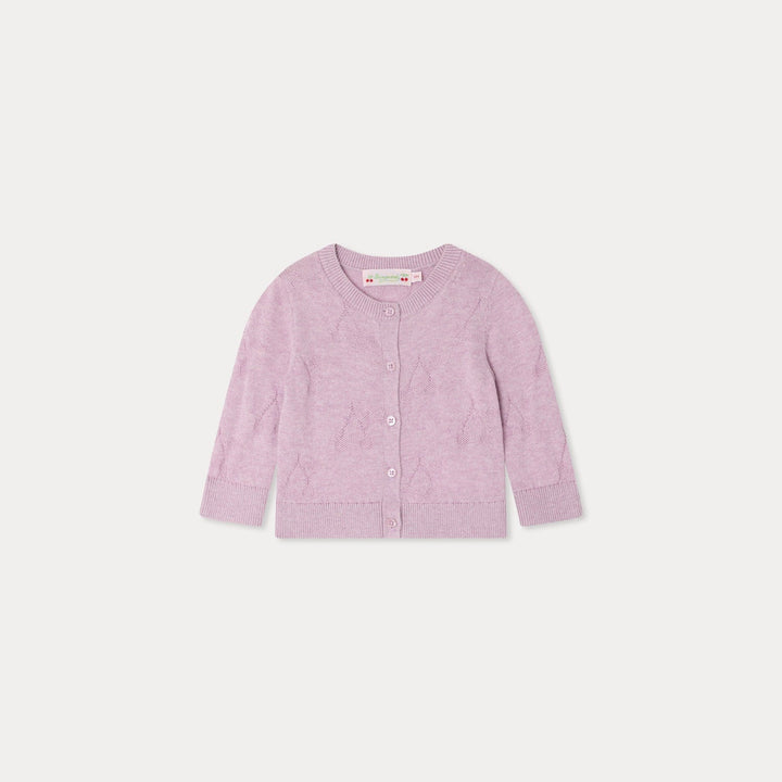 Lavendar Cardigan - Lilas 057A - Posh New York