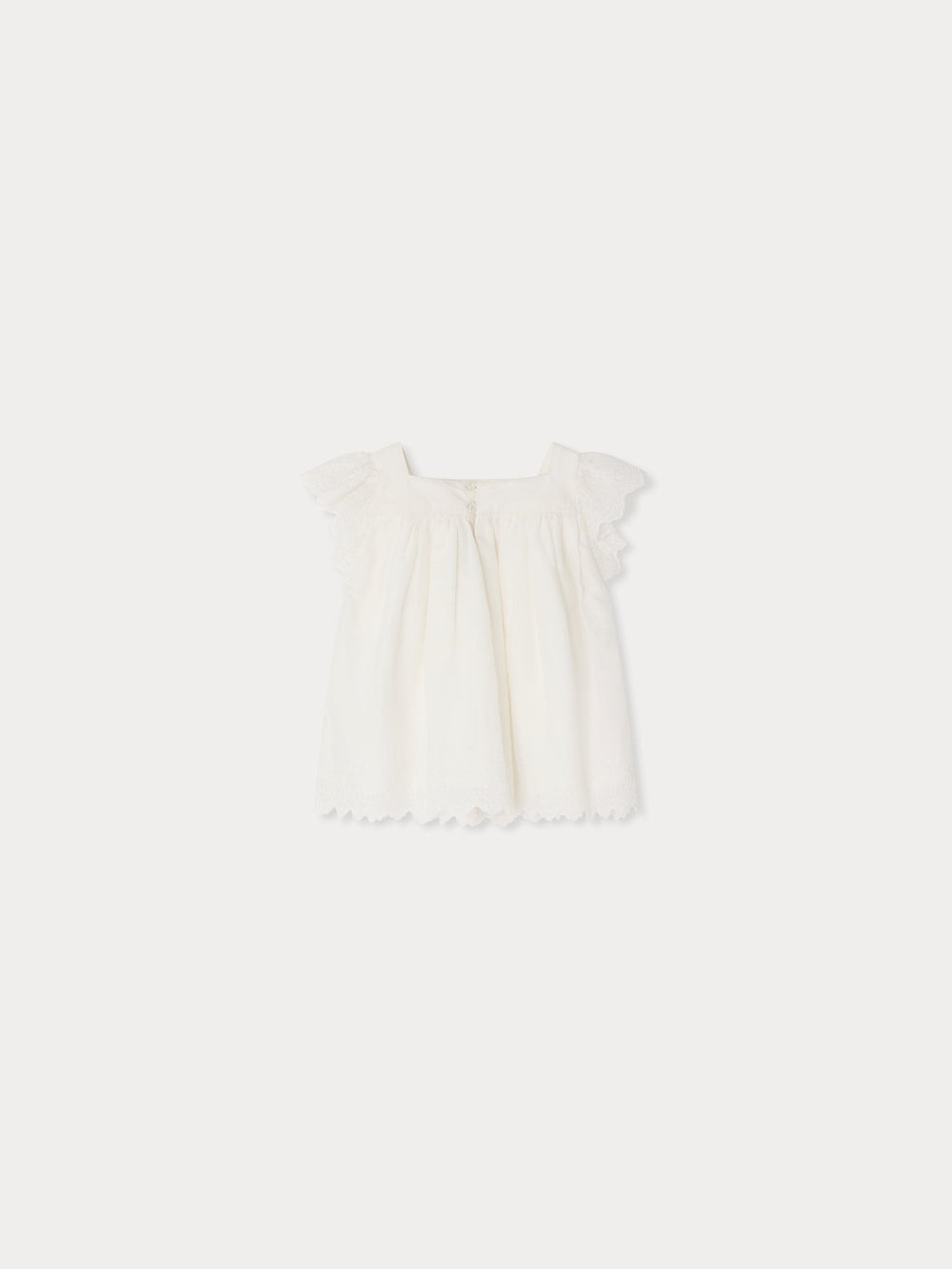 Layli White Blouse - UPB Blanc Lait 102 - Posh New York