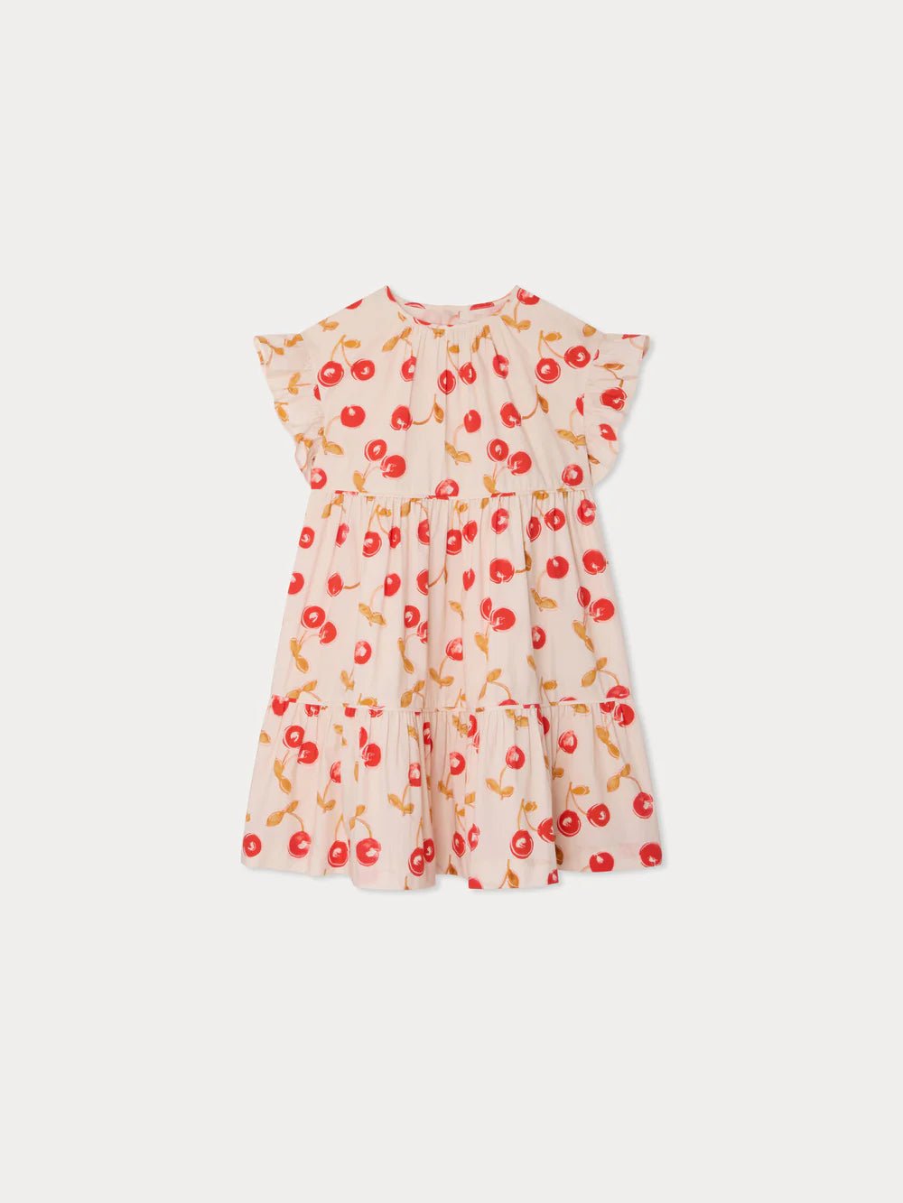 Leontine Cherry Dress - Ecru 603A - Posh New York