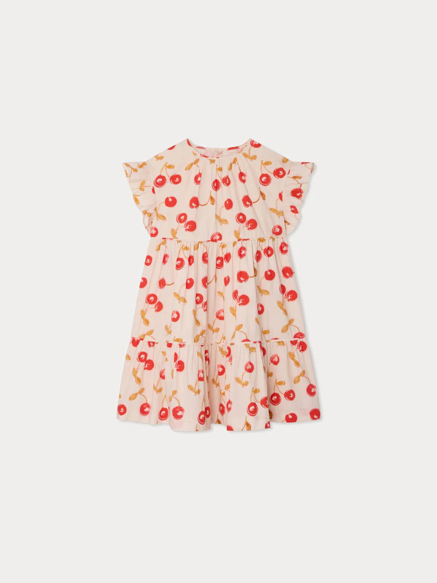 Leontine Cherry Dress - Ecru 603A - Posh New York