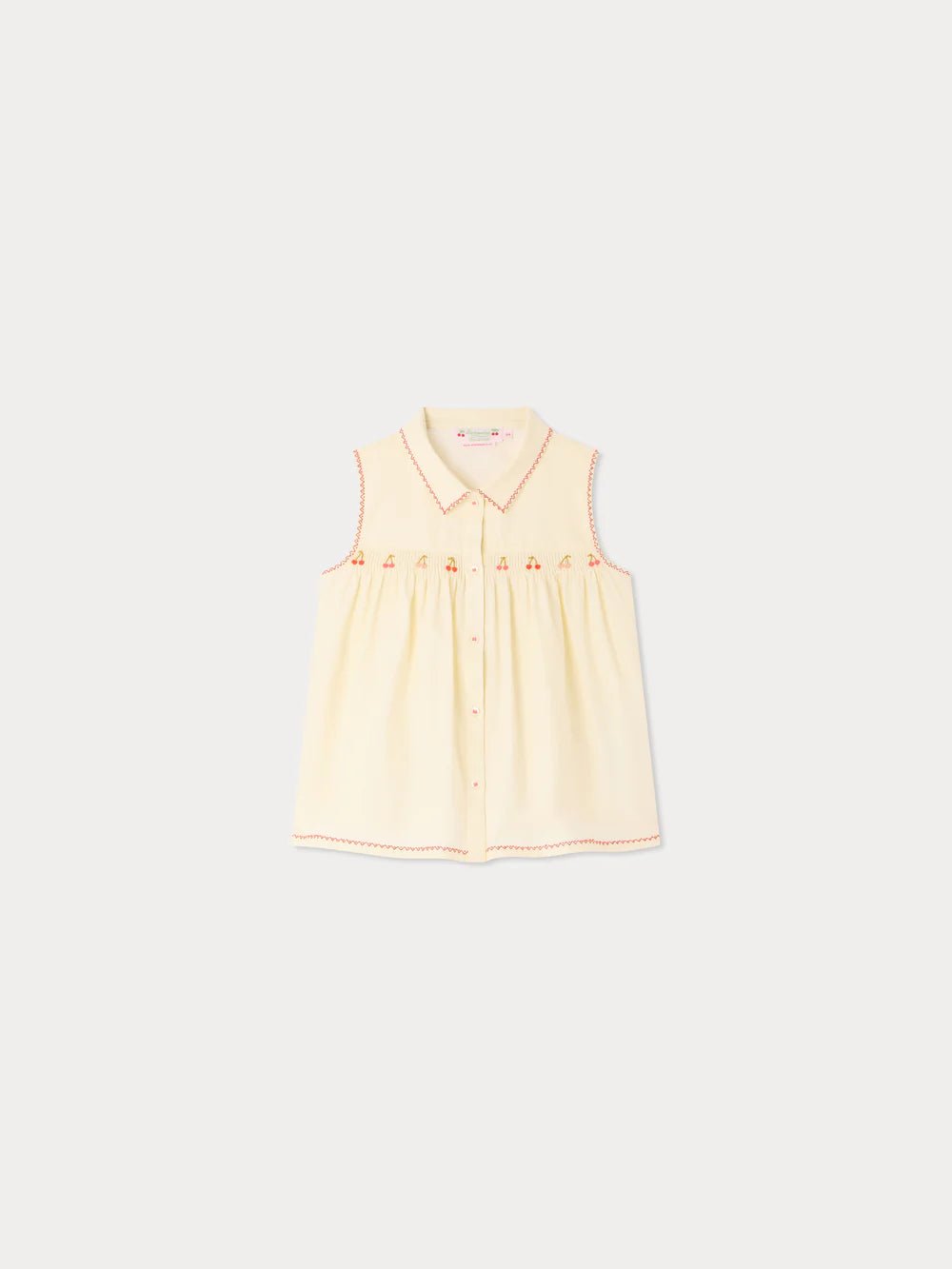 Lexi Cherry Blouse - Upb Ecru 103 - Posh New York