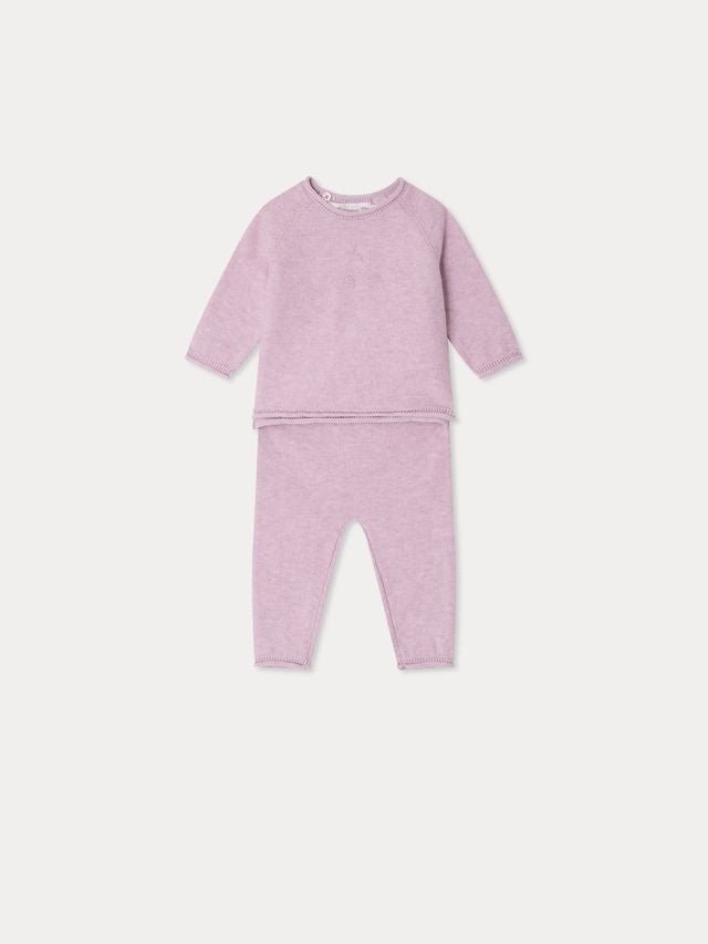 Lilac Knit Set - Lilas 057A - Posh New York