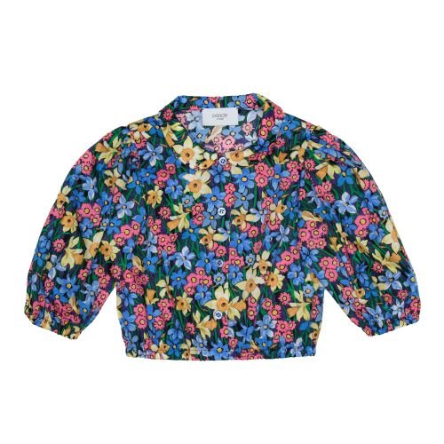 Madison Blue Blouse - Blue - Posh New York