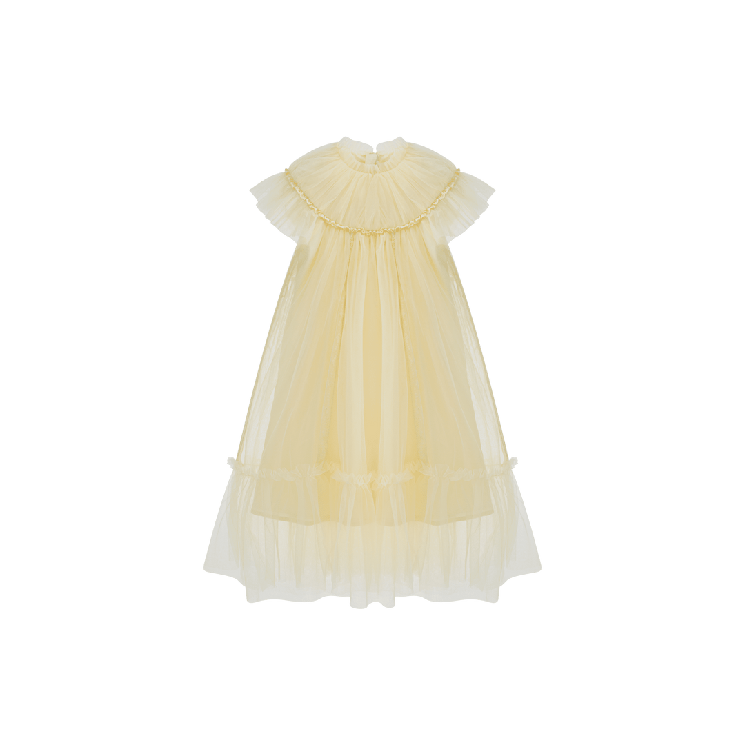 Marisol Dress Pastel Yellow - Yellow - Posh New York