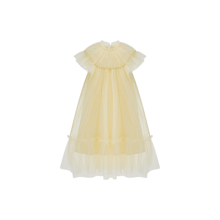 Marisol Dress Pastel Yellow - Yellow - Posh New York