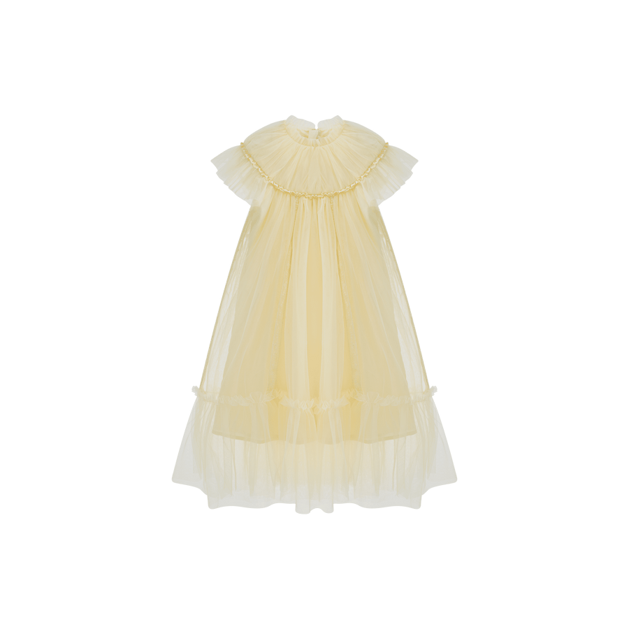 Marisol Dress Pastel Yellow - Yellow - Posh New York