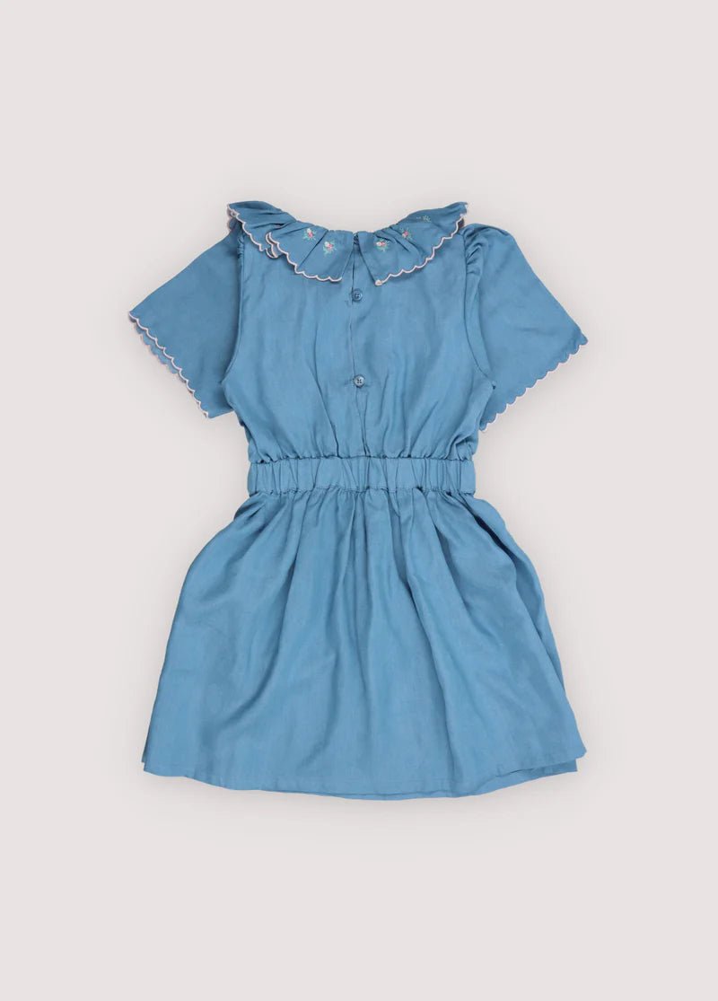 Menta Dress - Light Blue Chambre - Posh New York