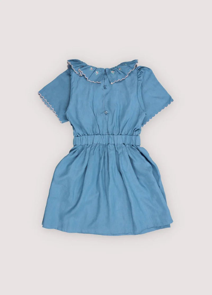 Menta Dress - Light Blue Chambre - Posh New York