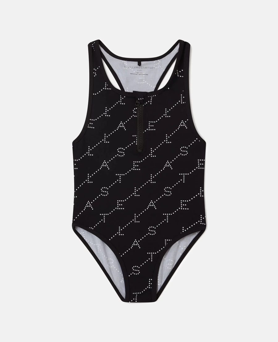 Monogram Swimsuit - 930BC Black - Posh New York