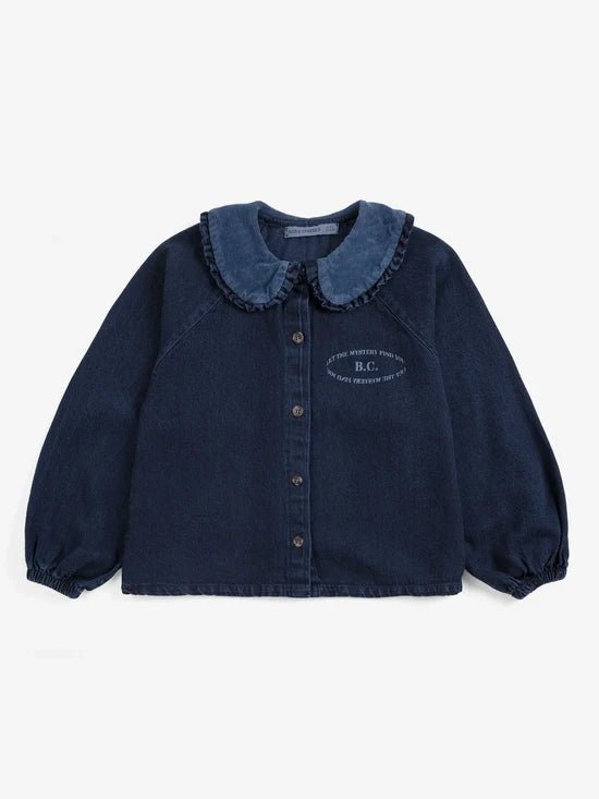 Mystery BC denim blouse - Posh New York