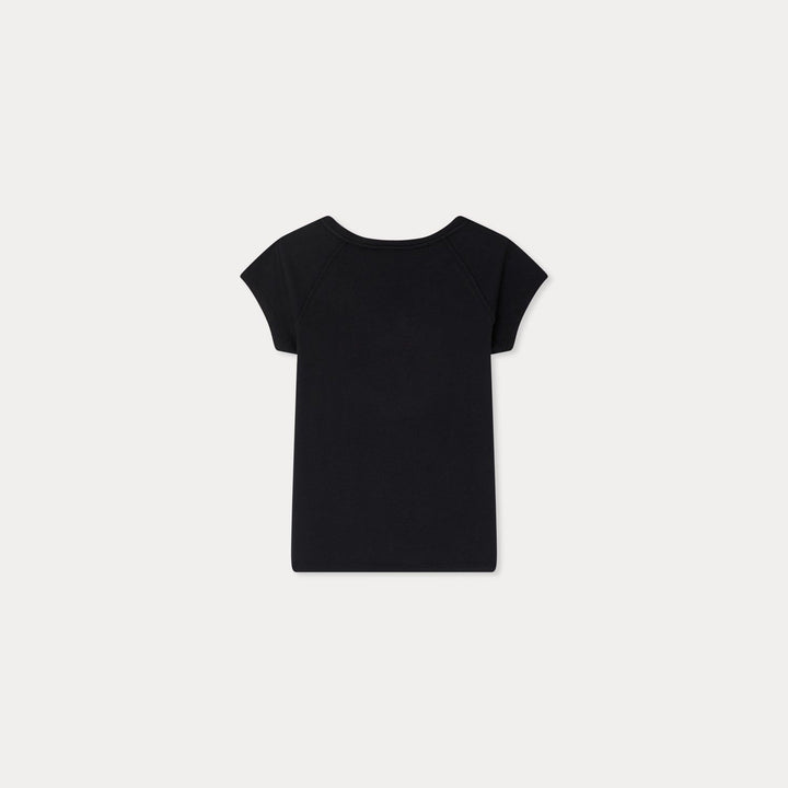 Navy Cherry Tee - Faux Noir 199A - Posh New York