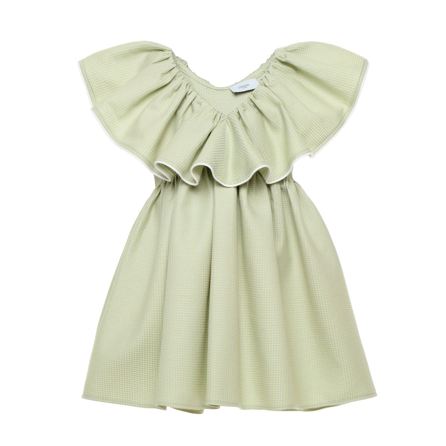 paade mode green dress Cotton Dress Dale, Green