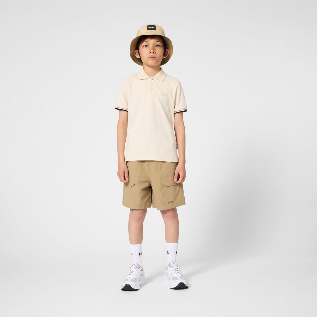 Pique Polo Shirt - 21C Sand - Posh New York
