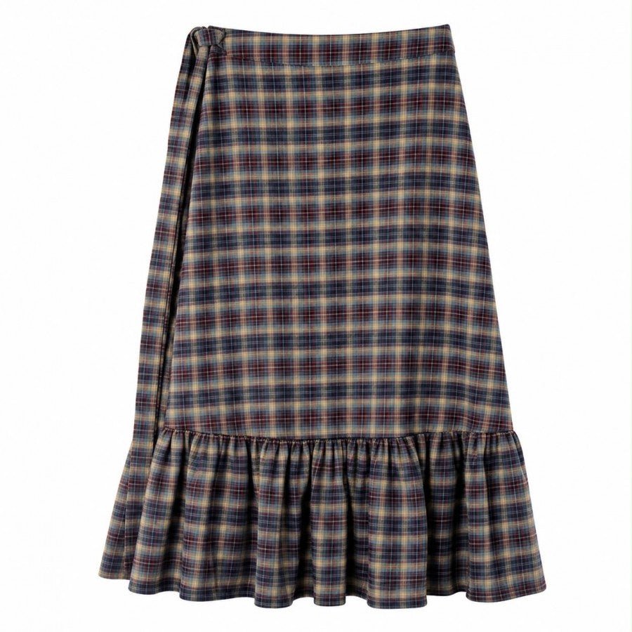 Plaid Ruffle Skirt - Posh New York