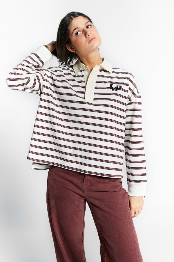 POLO RUGBY T SHIRT W/STRIPES - Posh New York