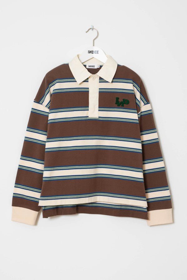 POLO RUGBY T SHIRT W/STRIPES - Posh New York