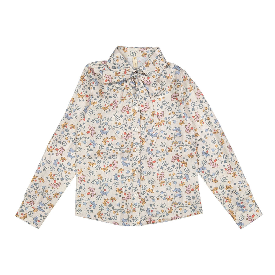 Printed Blouse - Print - Posh New York