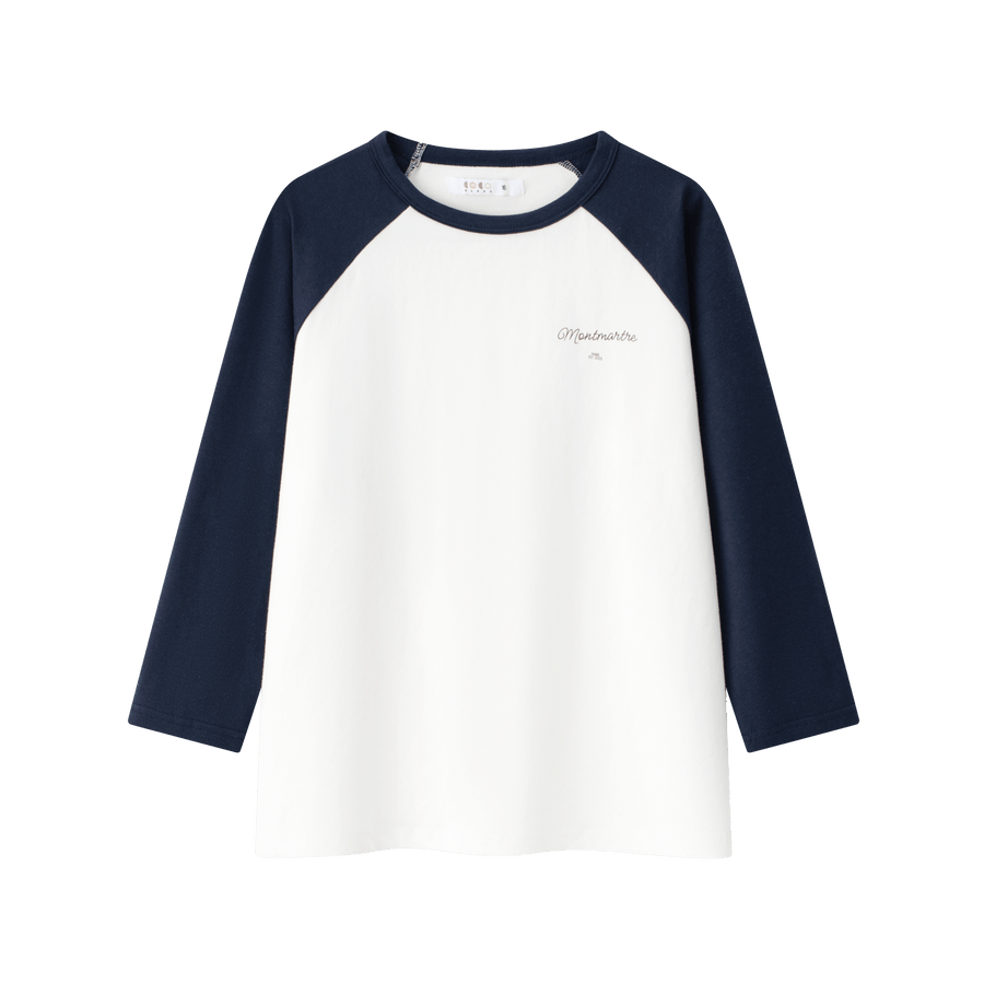 Raglan Tee - White - Posh New York
