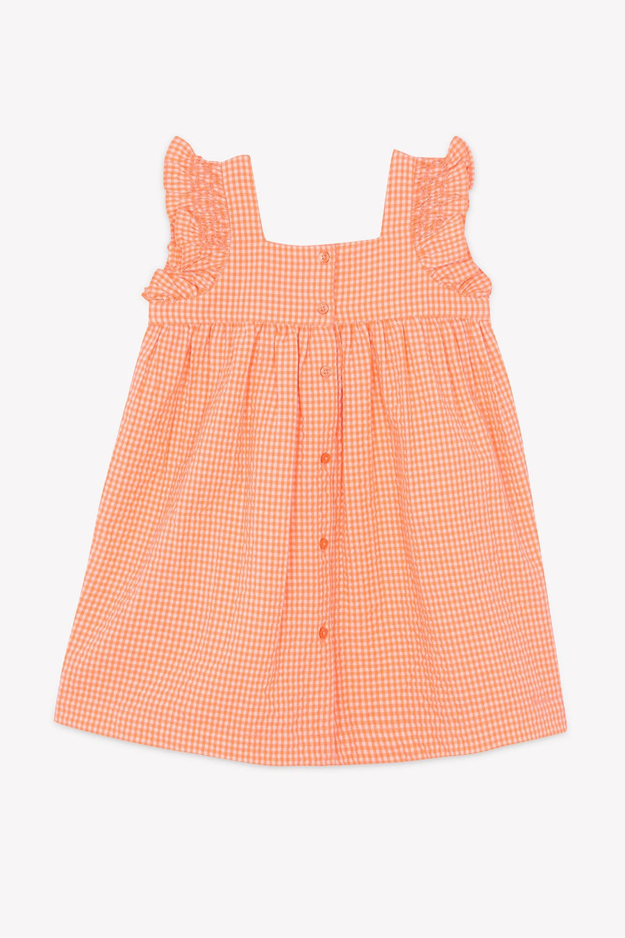 Red Nonna Dress - Carreau Fluo - Posh New York