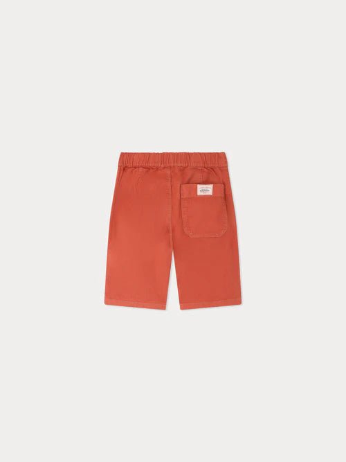 Rust Drawstring Shorts - Grenadine 051D - Posh New York