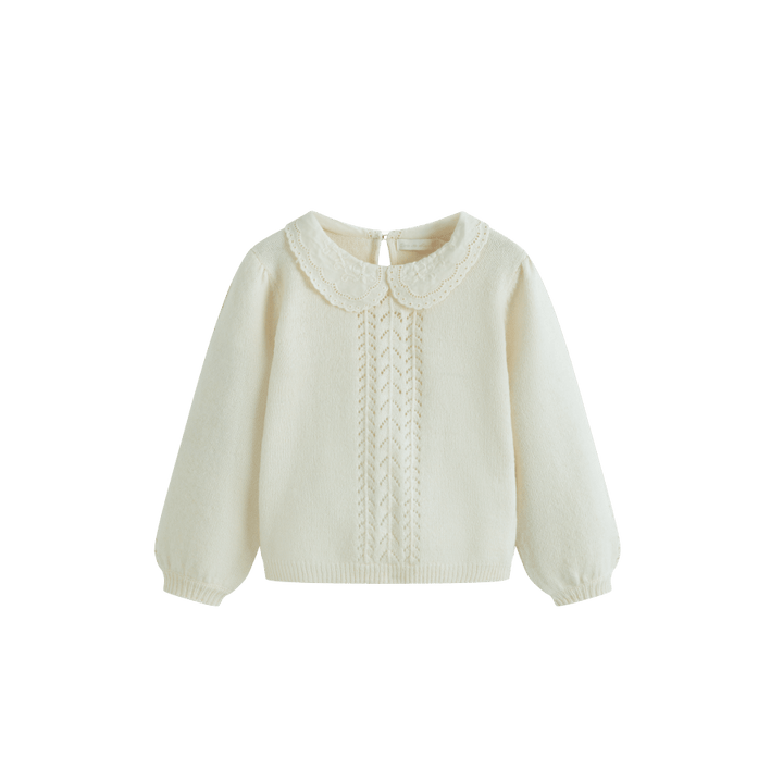 Selene Pullover Cream - Posh New York
