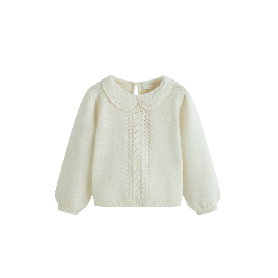 Selene Pullover Cream - Posh New York