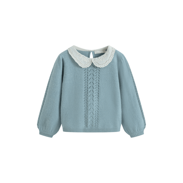 Selene Pullover Dusty Blue - Posh New York