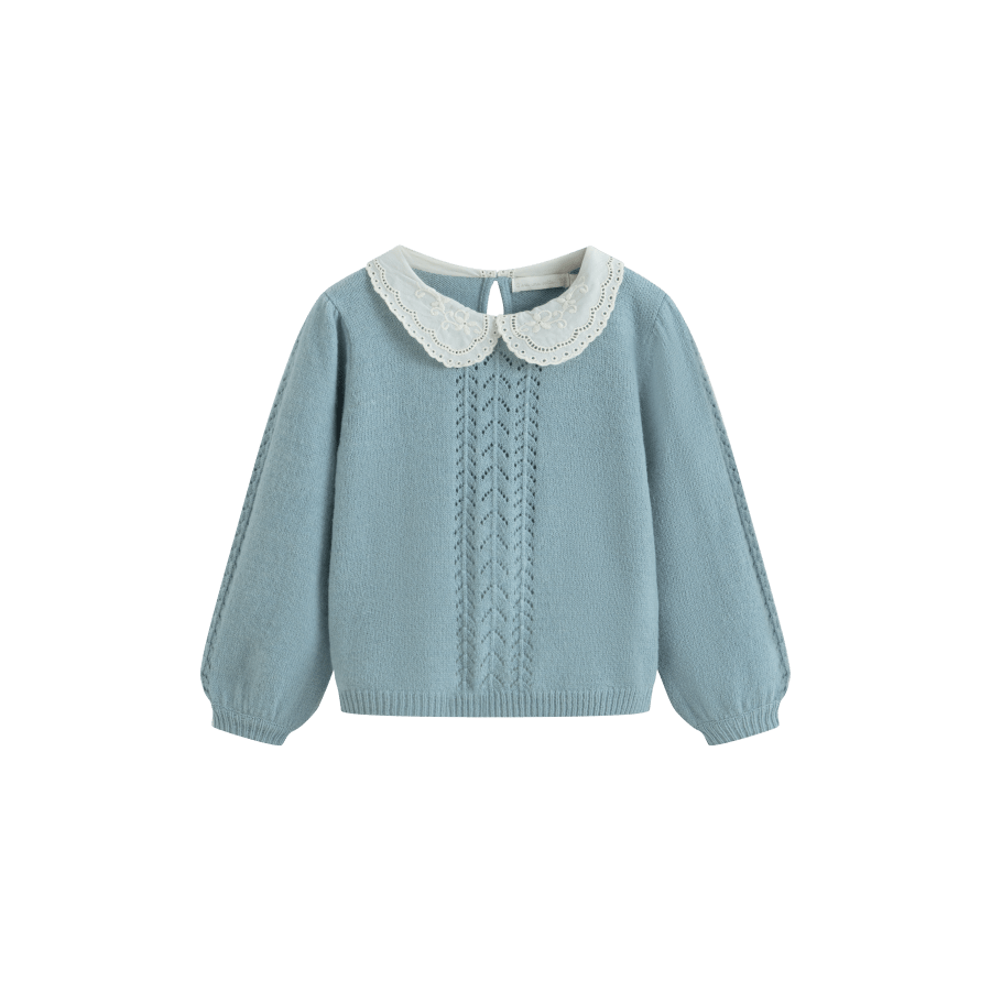 Selene Pullover Dusty Blue - Posh New York