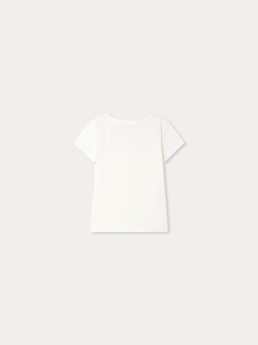 Sequin Flower Tee - Upb Ecru 103 - Posh New York