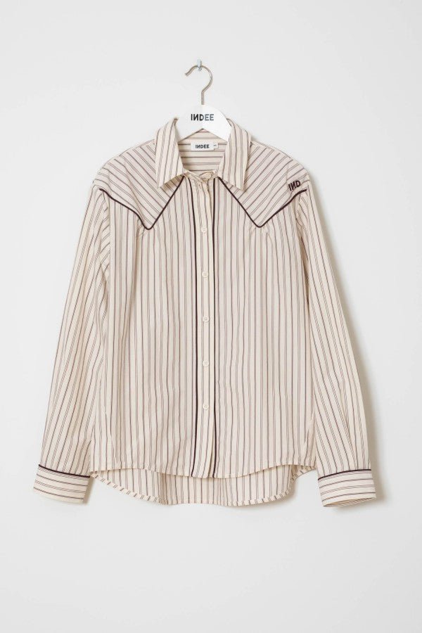 SHIRT WITH PIPINGS - Posh New York