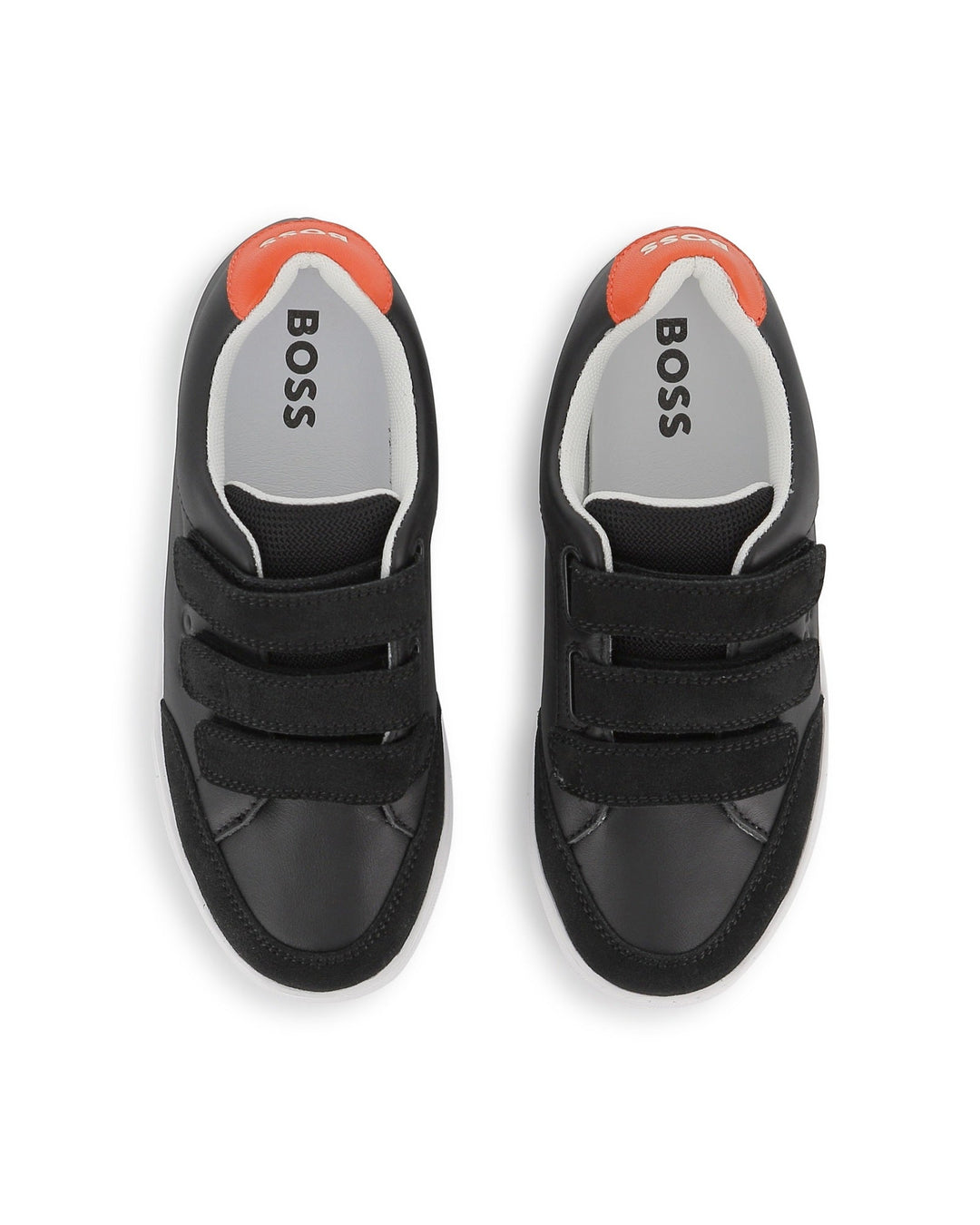 Sneakers In Mix Material - 09B Black - Posh New York