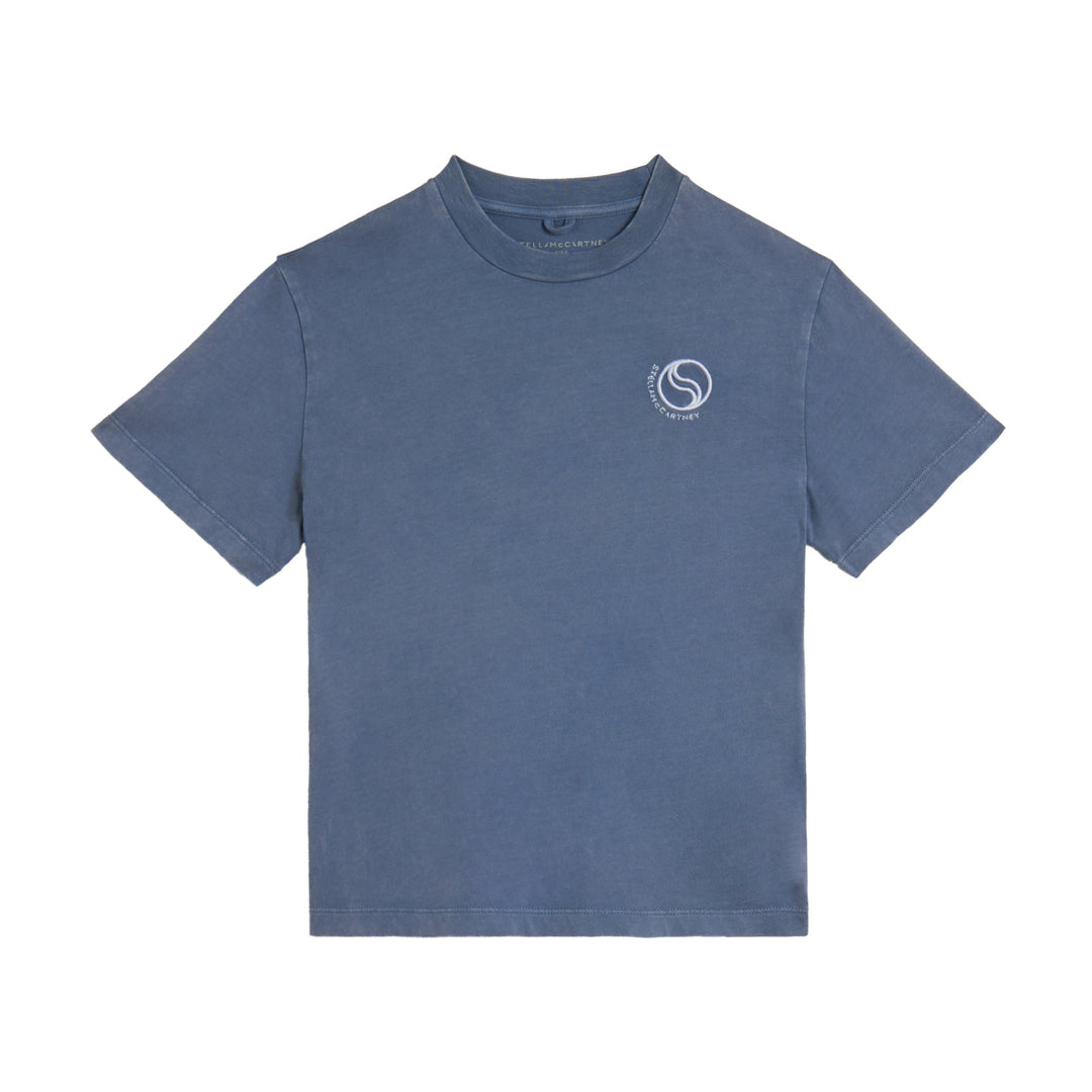SS T-Shirt W/ Logo - 61A Blue - Posh New York