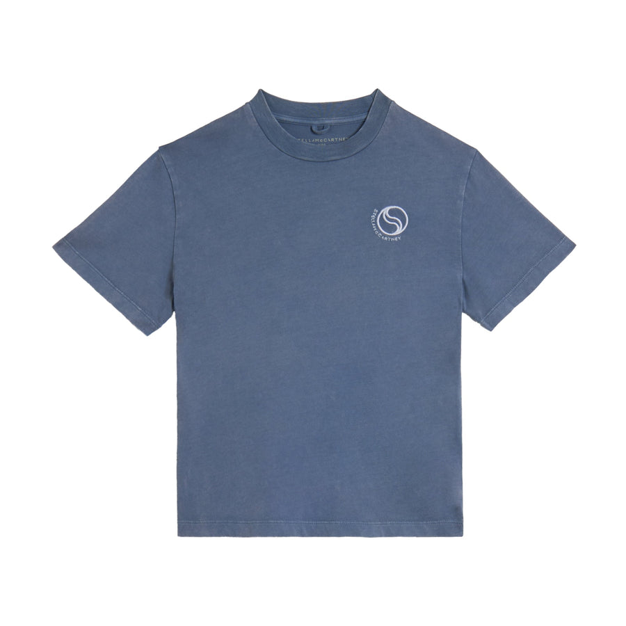 SS T-Shirt W/ Logo - 61A Blue - Posh New York