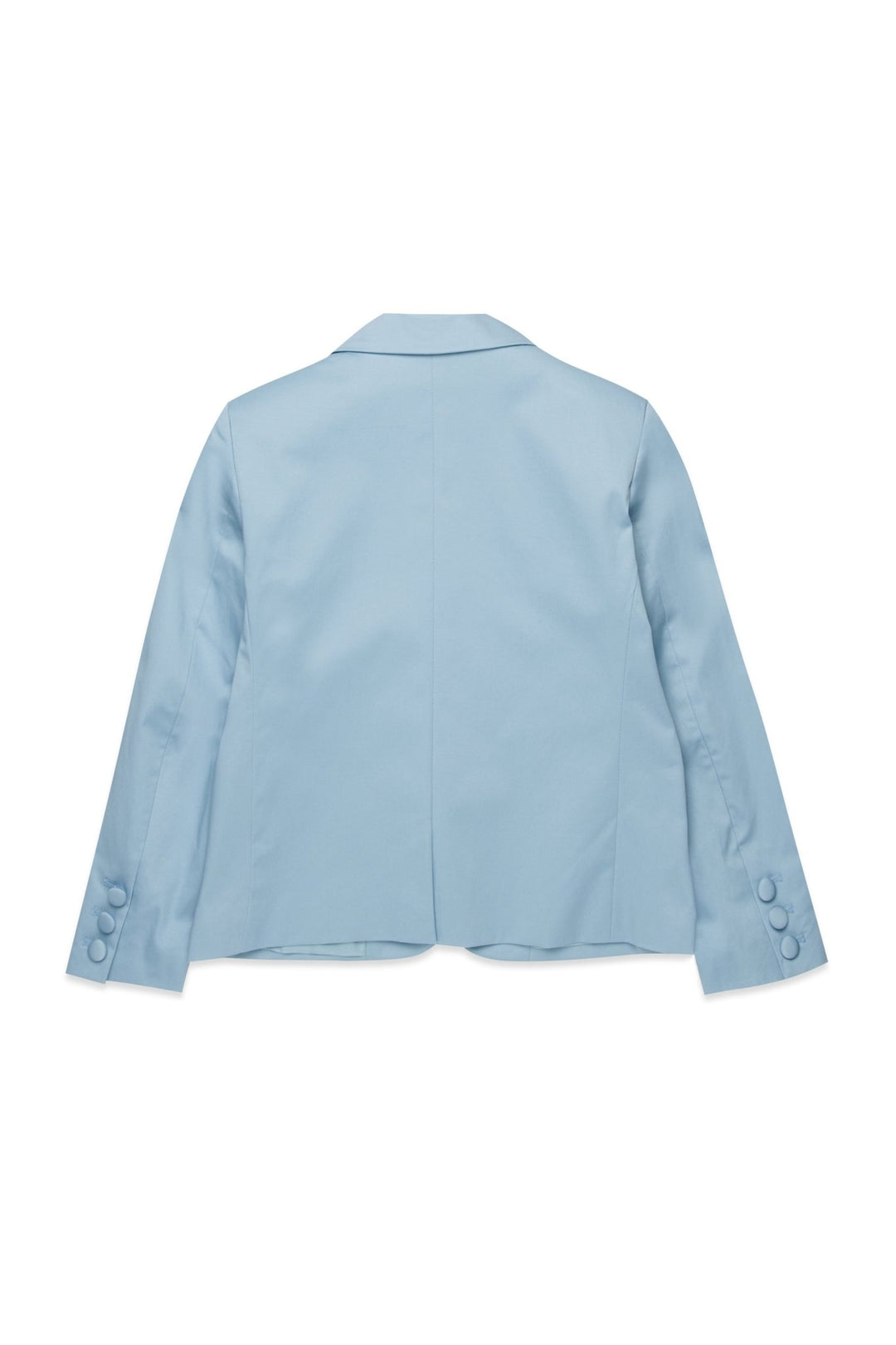 Suit Jacket With Jeweled Buttons - LT Blue - Posh New York