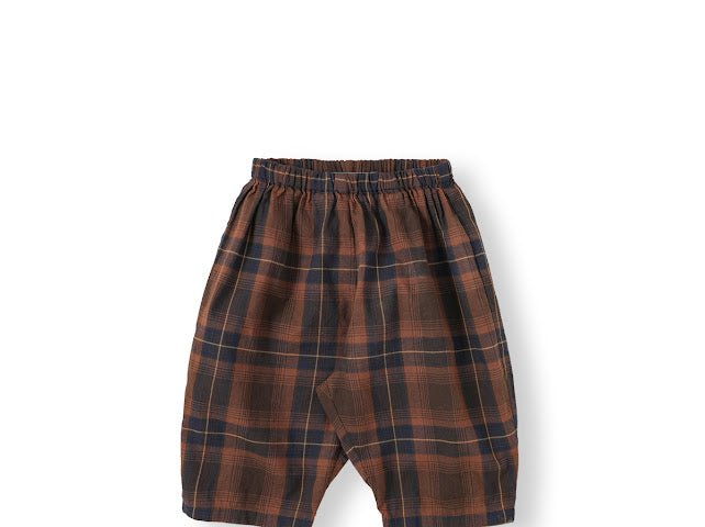 Ted Check Pants - Brown - Posh New York
