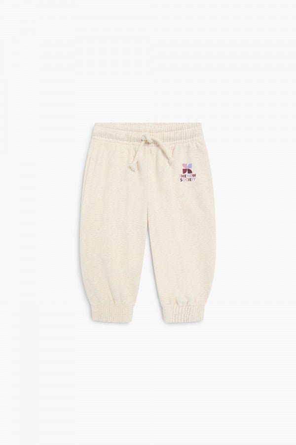 TNS Logo Baby Jogging Whisper White Melange - Posh New York