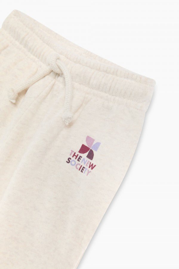 TNS Logo Baby Jogging Whisper White Melange - Posh New York