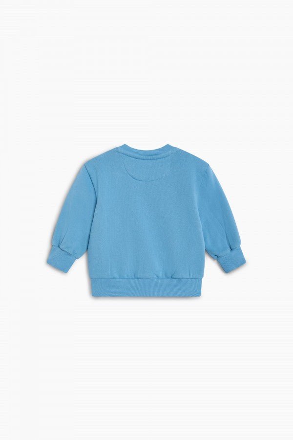 TNS Logo Baby Sweatshirt Cyaneus - Posh New York