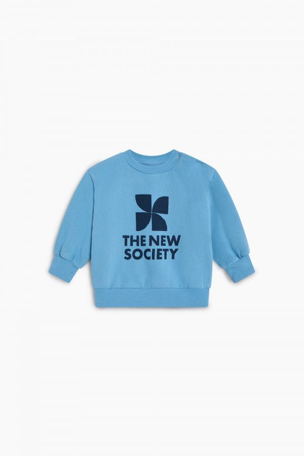 TNS Logo Baby Sweatshirt Cyaneus - Posh New York